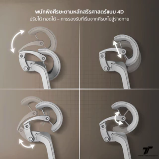 TT AEROFLEX Ergonomic Chair GravitySync Support เก้าอี้คอม ปรับเอนได้ 110 - 140 องศา ที่วางแขน 3D
