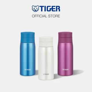 TIGER กระบอกน้ำสุญญากาศ 0.35L (Best Seller) เบาพิเศษ 170g เก็บความเย็น-ร้อน มีที่กั้นน้ำแข็ง รุ่น MCY-A