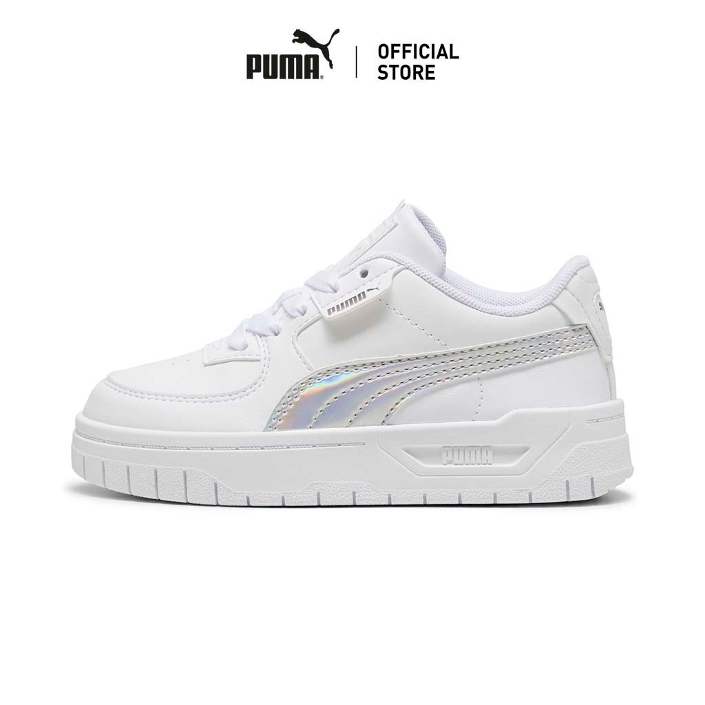 PUMA KIDS - รองเท้าผ้าใบเด็ก Cali Dream Iridescent สีขาว  39662501