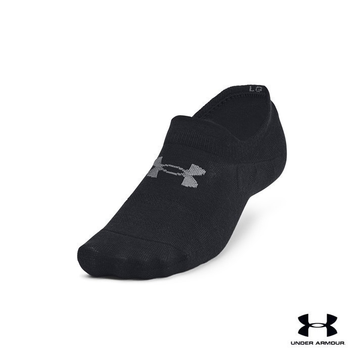 Under Armour ถุงเท้า Unisex UA Essential 3-Pack Ultra Low Tab Socks