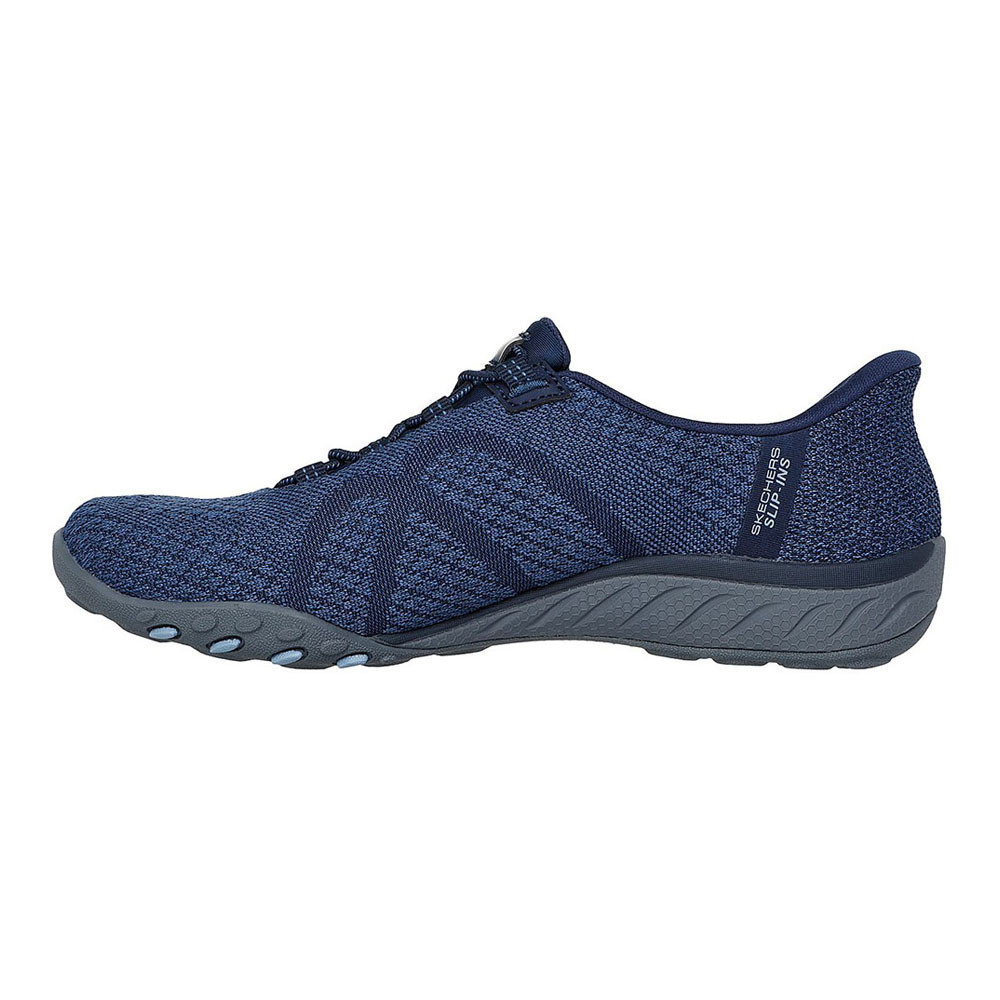 Skechers สเก็ตเชอร์ส รองเท้าผู้หญิง Women Breathe-Easy Active Shoes - 100762-NVY - Air-Cooled Memory Foam