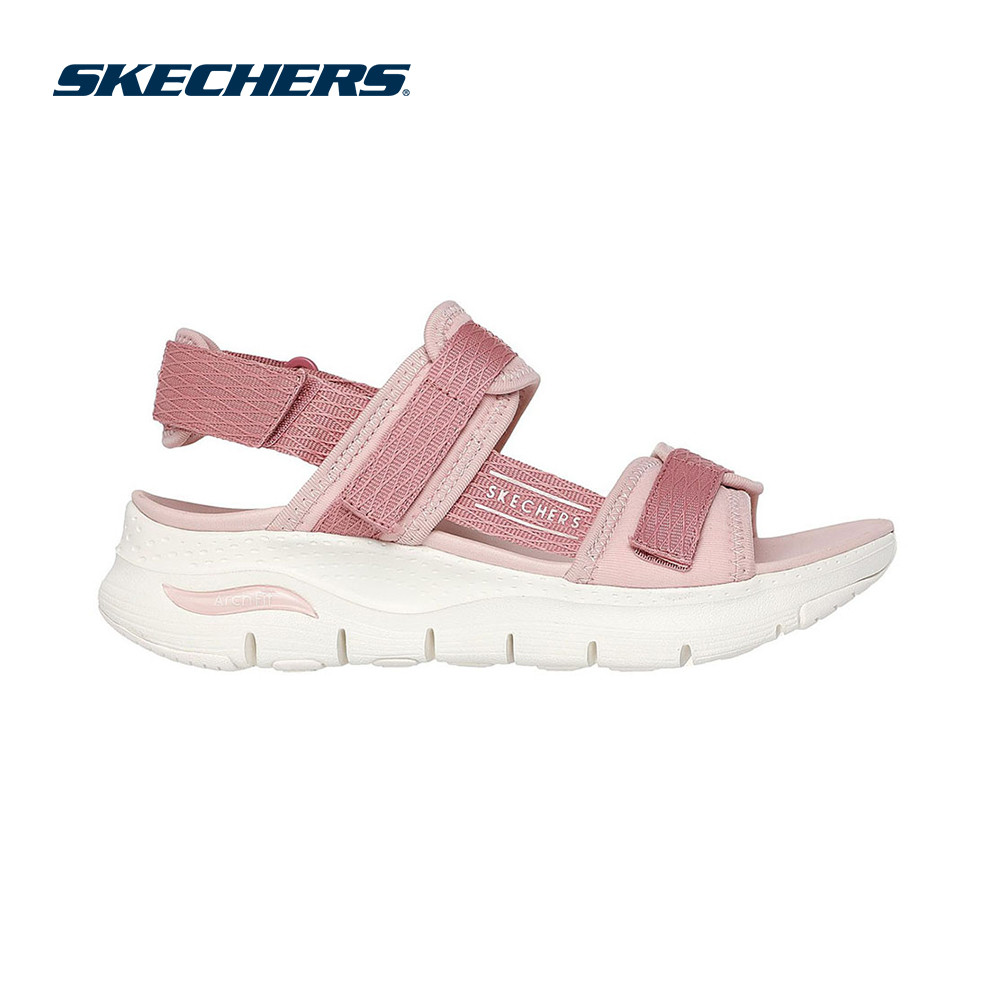 Skechers สเก็ตเชอร์ส รองเท้าแตะผู้หญิง Women Sport Comfort Arch Fit Wave Maker Sandals - 120091-ROS