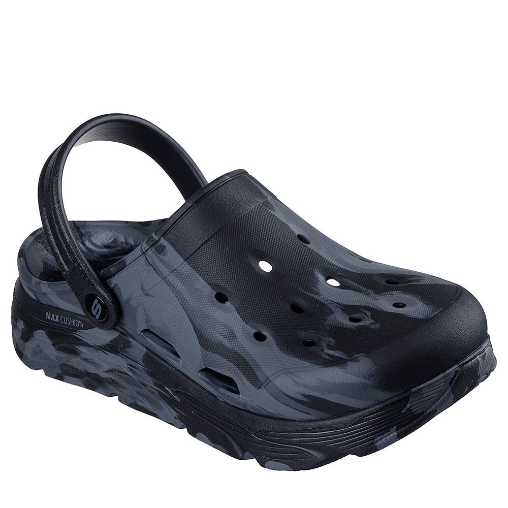 Skechers สเก็ตเชอร์ส รองเท้าผู้ชาย Men Foamies Max Cushioning Foamies Rugged Shoes - 243278-BKGY