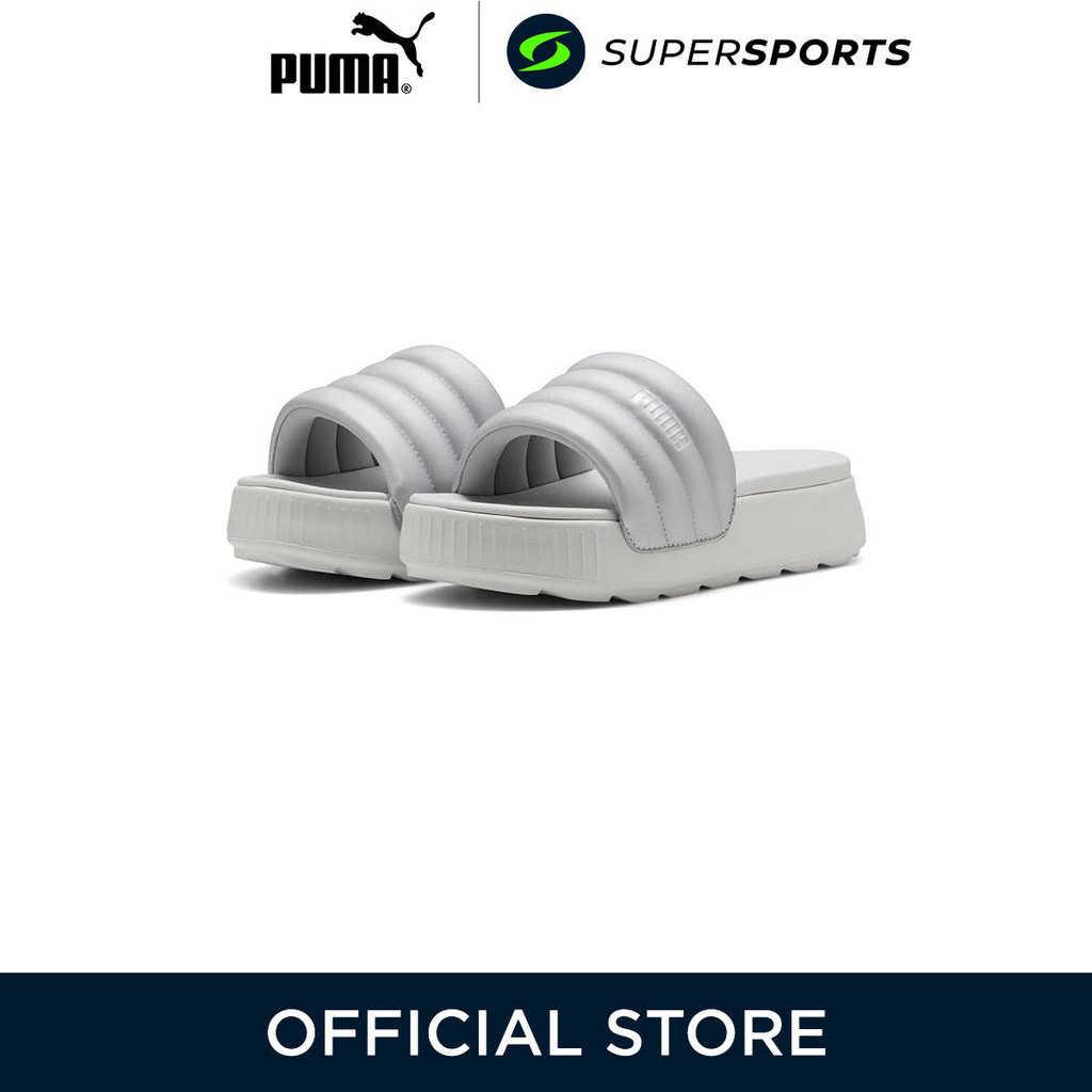 PUMA Karmen Puffy Aqua Metallics รองเท้าแตะผู้หญิง