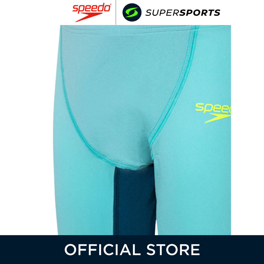 SPEEDO Fastskin Endurance+ Max High Waisted Jammer กางเกงว่ายน้ำขาสั้นเด็กผู้ชาย