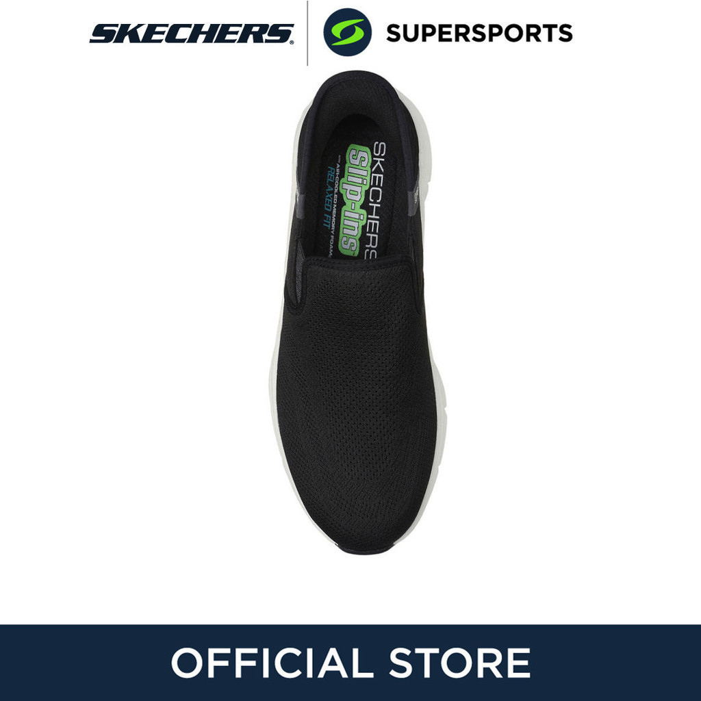 SKECHERS Slip-ins® Relaxed Fit®: D'Lux Walker® 2.0 - Reeler รองเท้าลำลองผู้ชาย