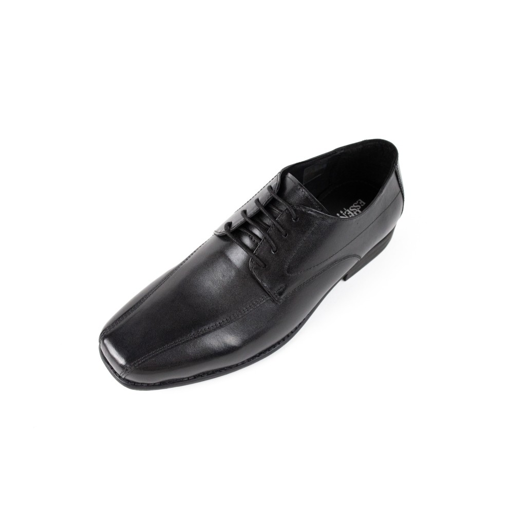 Heavy Shoes รองเท้าหนังแบบผูกเชือก รุ่น NB4818 สีดำ