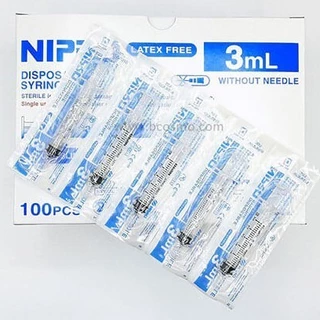 ไซริงค์ Syringe Nipro นิโปร กระบอกให้อาหาร LUER SLIP (1 แพ็ค 10 ชิ้น )