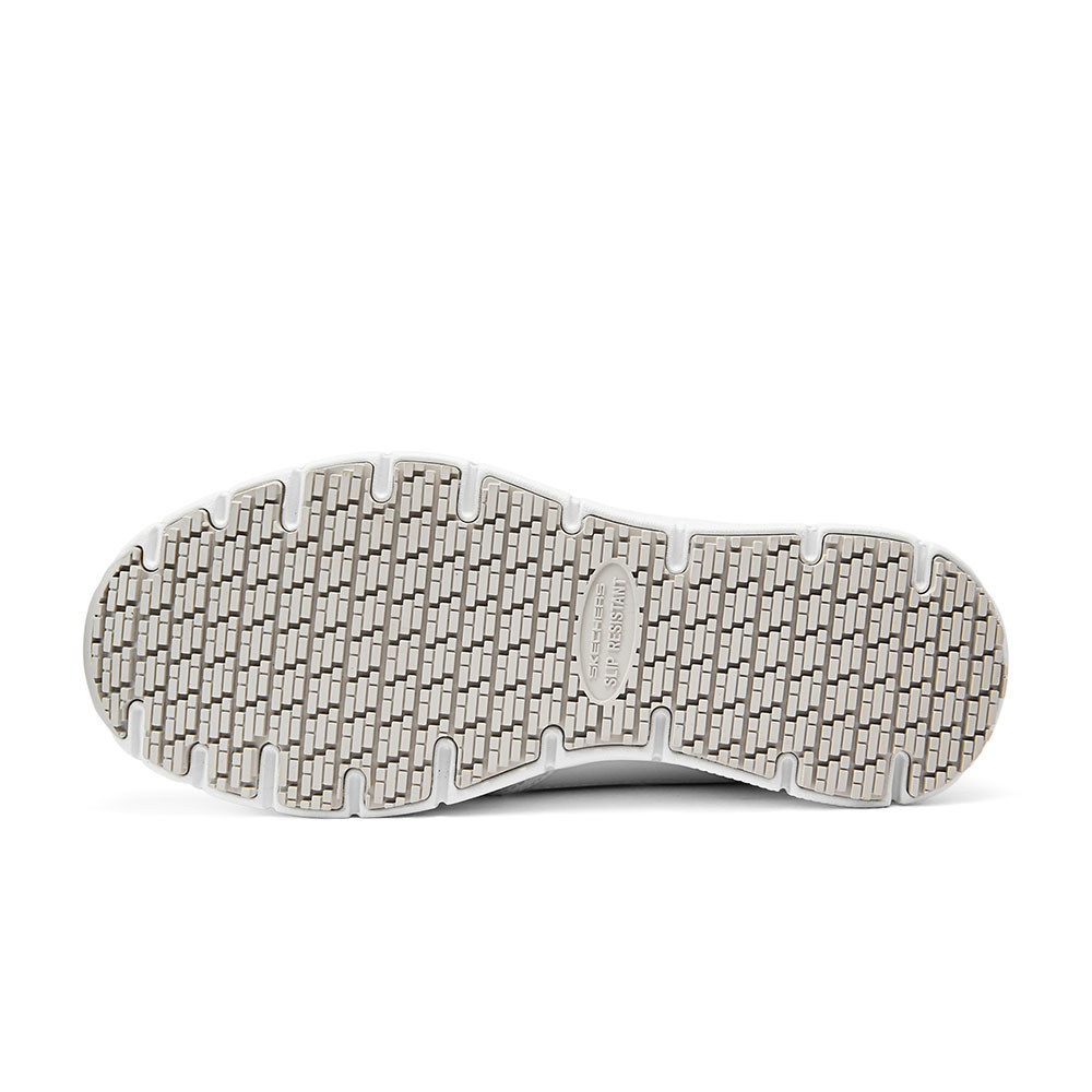 Skechers สเก็ตเชอร์ส รองเท้า ผู้หญิง Work Nampa Shoes - 77236-WHT