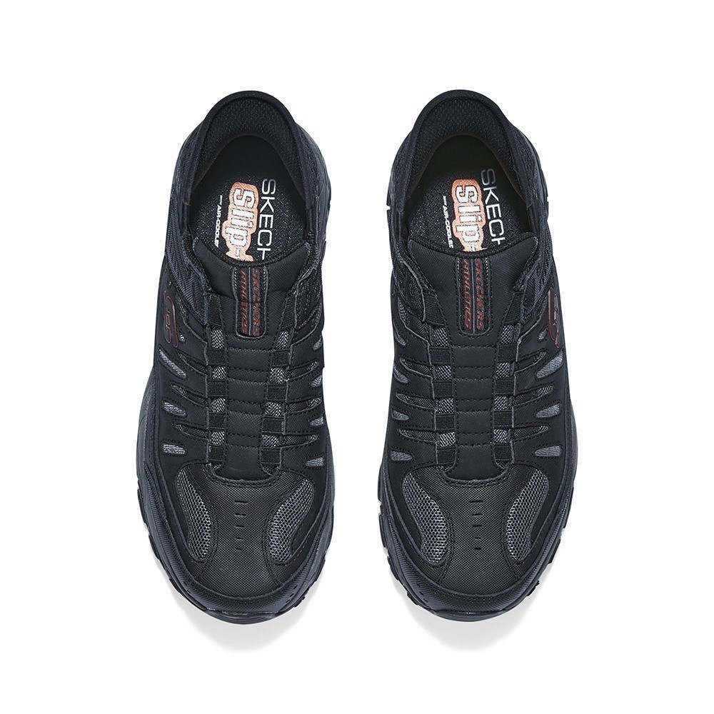 Skechers สเก็ตเชอร์ส รองเท้า ผู้ชาย Slip-ins Outdoor After Burn M.Fit Shoes - 237563-BKCC