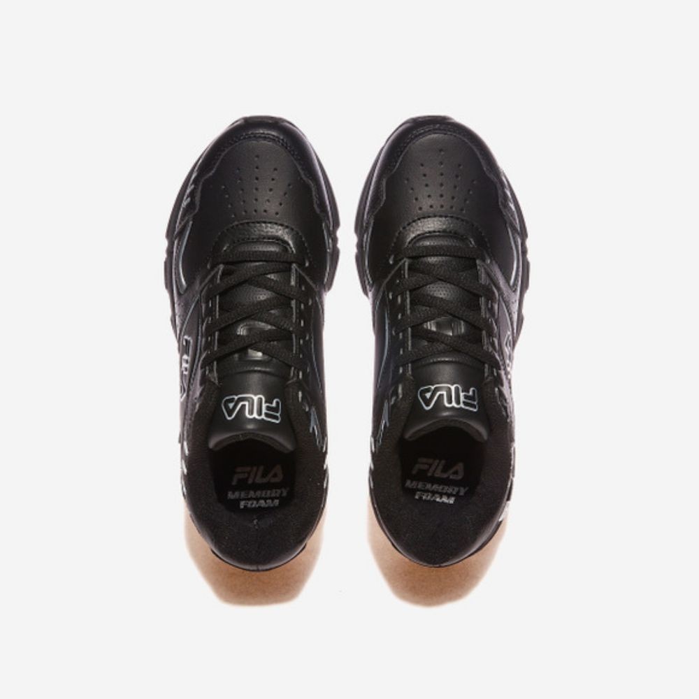 FILA รองเท้าผ้าใบผู้ใหญ่ MEMORY DECIMUS v2 รุ่น 1RM02844G - BLACK