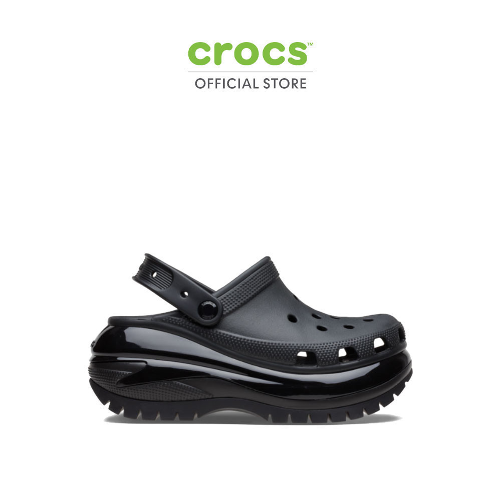CROCS รองเท้าลำลองผู้ใหญ่ MEGA CRUSH CLOG รุ่น 207988001 - BLACK