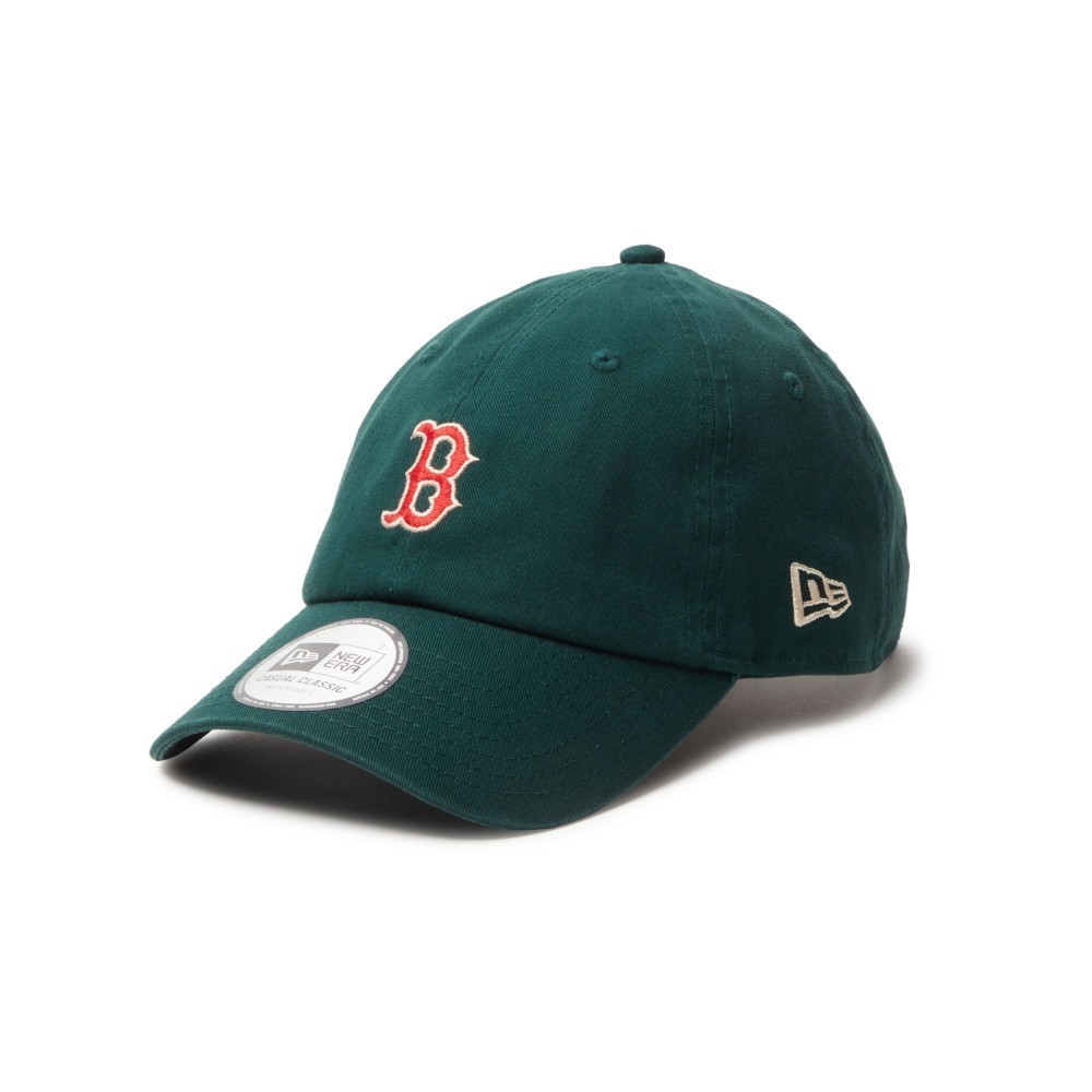 New Era หมวกรุ่น Boston Red Sox MLB Mid Logo Dark Green Casual Classic Cap
