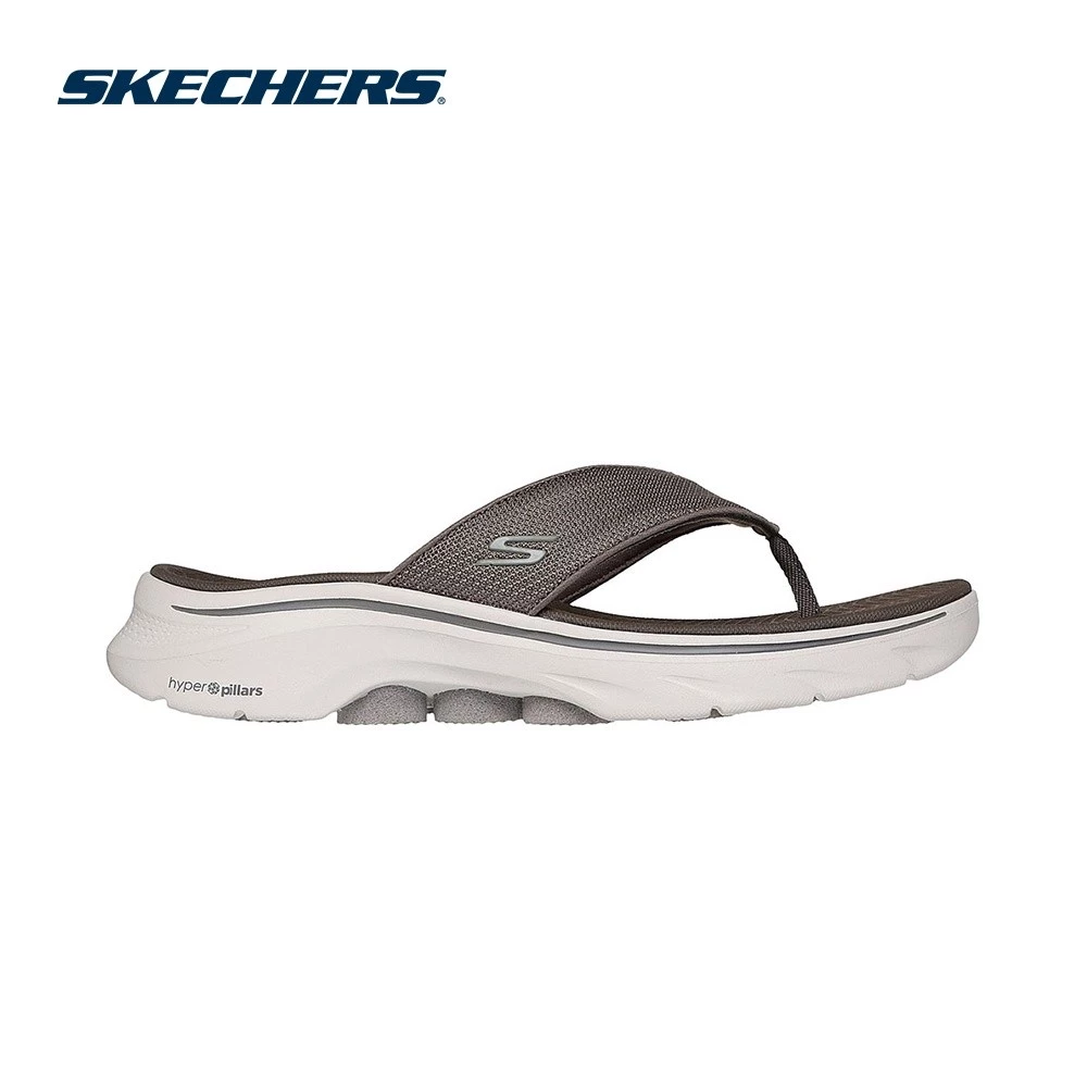 Skechers สเก็ตเชอร์ส รองเท้าแตะผู้ชาย Men On-The-GO GOwalk 7 Sandal Iango Ii Walking Sandals - 229359-KHK