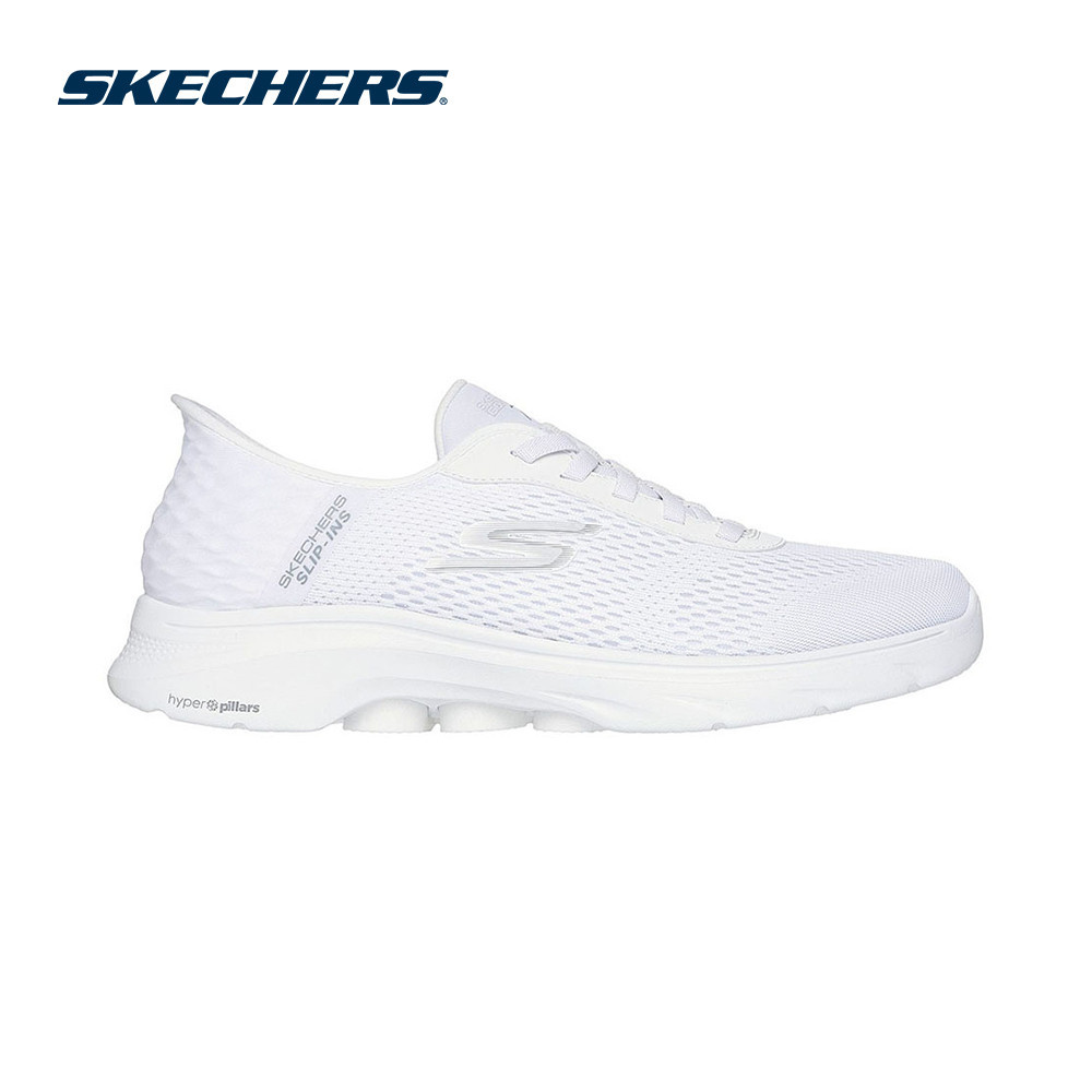 Skechers สเก็ตเชอร์ส รองเท้าผู้ชาย Men GOwalk 7 GOwalk Shoes - 216648-WHT - Air-Cooled Memory Foam