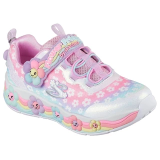 Skechers สเก็ตเชอร์ส รองเท้าเด็กผู้หญิง Girls Sweet Kickz Flower Friends Shoes - 303624L-WMLT (latest)