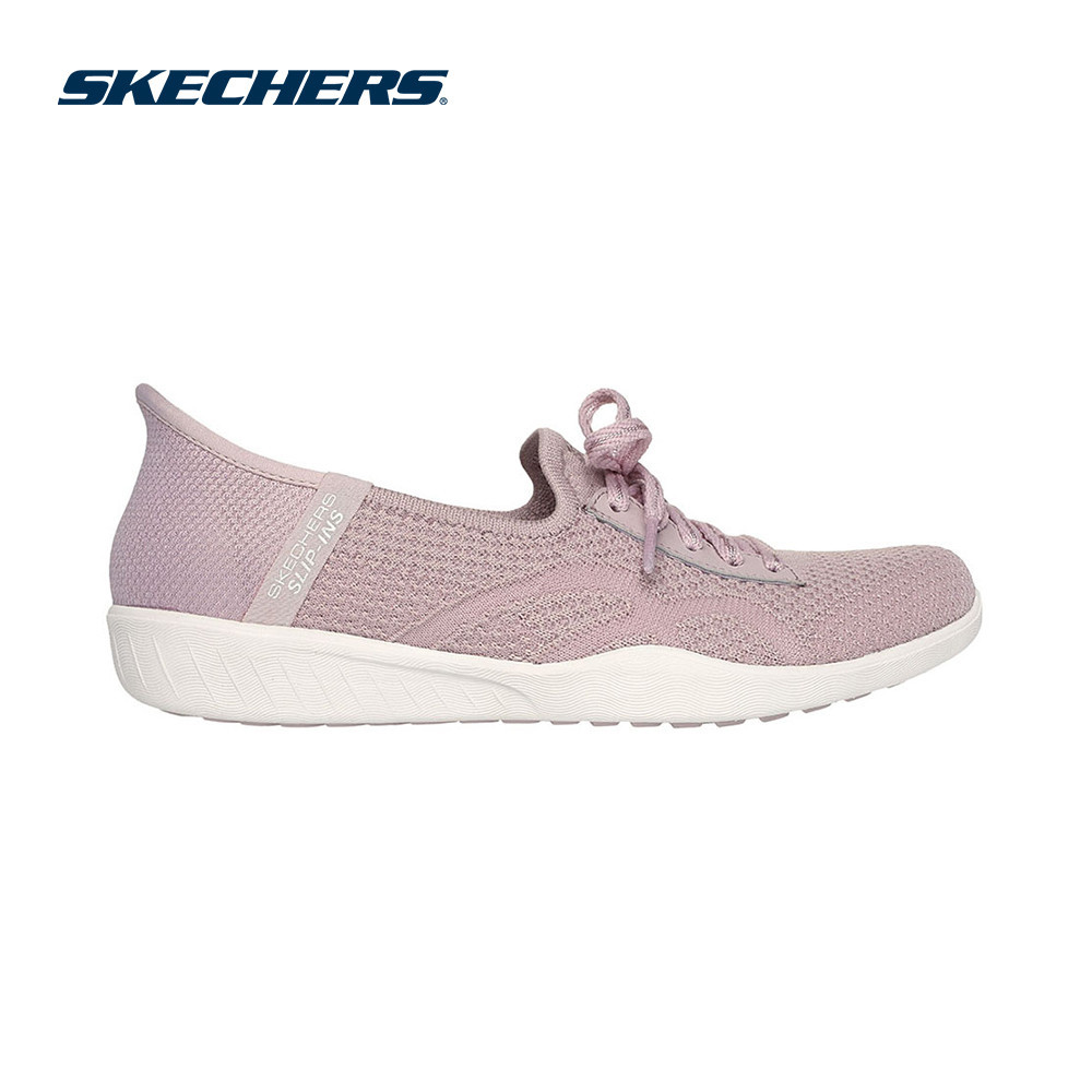 Skechers สเก็ตเชอร์ส รองเท้าผู้หญิง Women Newbury St Active Shoes - 100440-LIL - Air-Cooled Memory Foam