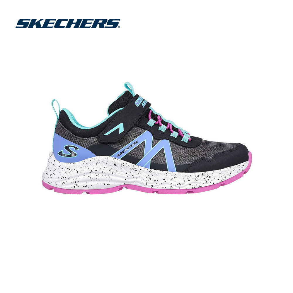 Skechers สเก็ตเชอร์ส รองเท้าเด็กผู้หญิง Girl Adventure Blitz Shoes - 303412L-BKMT