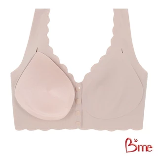 B'me เสื้อชั้นในไร้ขอบ level 2 ฟองกลาง รุ่น ME1G34 สีเบจ สีเขียว สีโอวัลติน