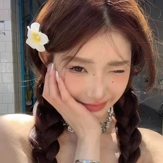 กิ้บ ดอกไม้ รูปดอกไม้ กิ๊บดอกกล้วยไม้ เหมาะกับงานปาร์ตี้ งานแต่งงาน สําหรับผู้หญิง