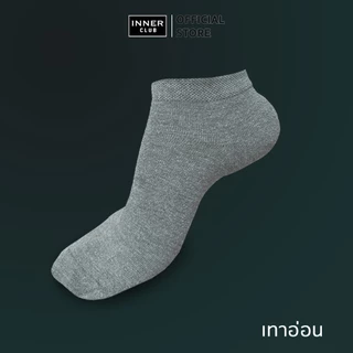 INNERCLUB ถุงเท้า รุ่นTech Premium ทนทานเป็นพิเศษ สวมใส่ได้ยาวนาน แพค 6 คู่ ถุงเท้าใส่สบาย ถุงเท้าข้อสั้น Sock