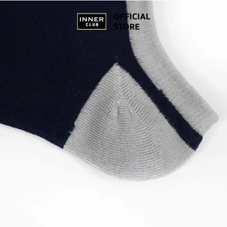 INNERCLUB ถุงเท้าข้อสั้น รุ่นDouble Soft-Two Tone สัมผัสละมุน อ่อนโยนต่อผิว แพค 6 คู่ ถุงเท้าใส่สบาย ถุงเท้าข้อสั้น Sock