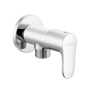 KOHLER July stop valve วาล์วเปิดปิดน้ำ รุ่นจูลายน์ สีโครเมี่ยม K-R16086X-4-CP
