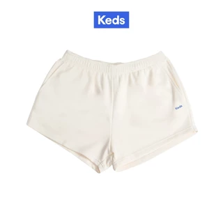 KEDS กางเกงวอร์มขาสั้น รุ่น KEDS SWEATSHORTS สีครีม ( F24APB02010 )