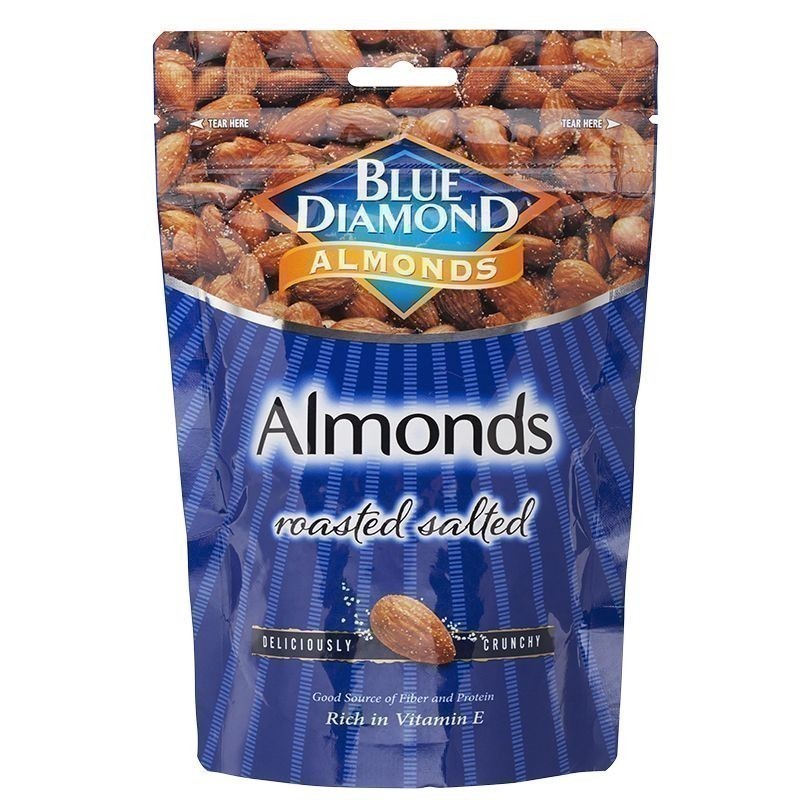 BLUE DIAMOND บลูไดมอนด์อัลมอนด์รสเค็ม 150กรัม [8850096820097]