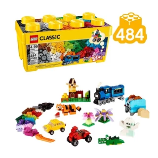 LEGO Classic 10696 Medium Creative Brick Box (484pcs.), Building Blocks, Kids Toy