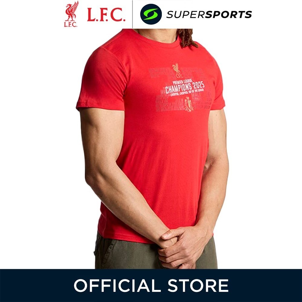 LFC EPL Champions 2024/25 เสื้อยืดฟุตบอลผู้ชาย - รูปที่ 6