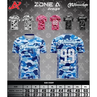 เสื้อพิมพ์ลาย Zone A รุ่น มีเบอร์ จบที่เรา เบาที่สุด ลายพราง เสื้อคำคมวัยรุ่น ราคาถูก เสื้อเท่ๆ