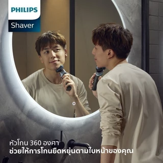 Philips ฟิลิปส์ เครื่องโกนหนวดไฟฟ้า SkinGlide โกนง่าย สบายผิว รุ่น X5006/00