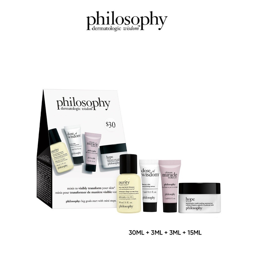 Philosophy skincare icon mini set
