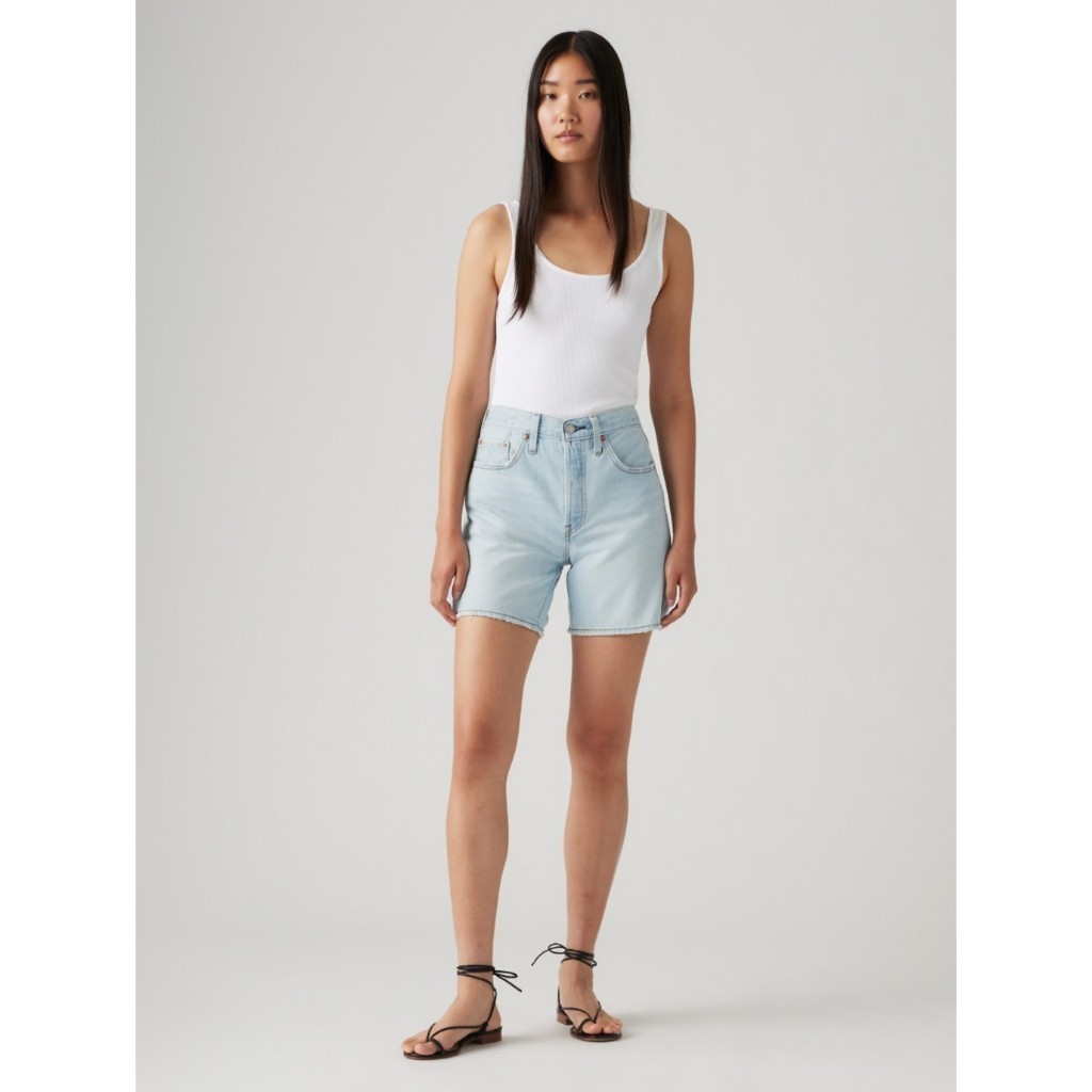 กางเกงขาสั้นผู้หญิง Levi's® Women's 501® Original Mid-Thigh Shorts