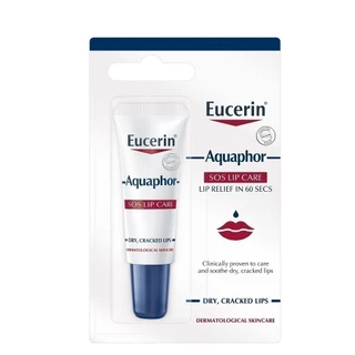 Eucerin Aquaphor Sos Lip Care 10ML ยูเซอริน อควาฟอร์ เอสโอเอส ลิป แคร์ 10 มล.
