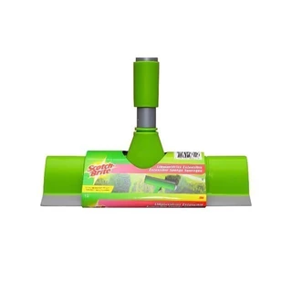 3M™ Scotch-Brite™ สก๊อตช์-ไบรต์ แปรงเช็ดกระจกพร้อมที่ปาดแบบด้ามยาวปรับได้