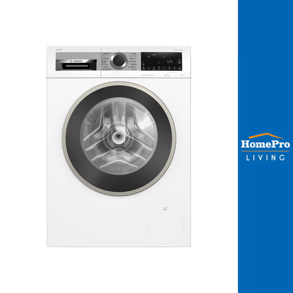 [จัดส่งพร้อมติดตั้ง] BOSCH เครื่องซักผ้าฝาหน้า  WGA244A0TH 9 กก. 1400 รอบ