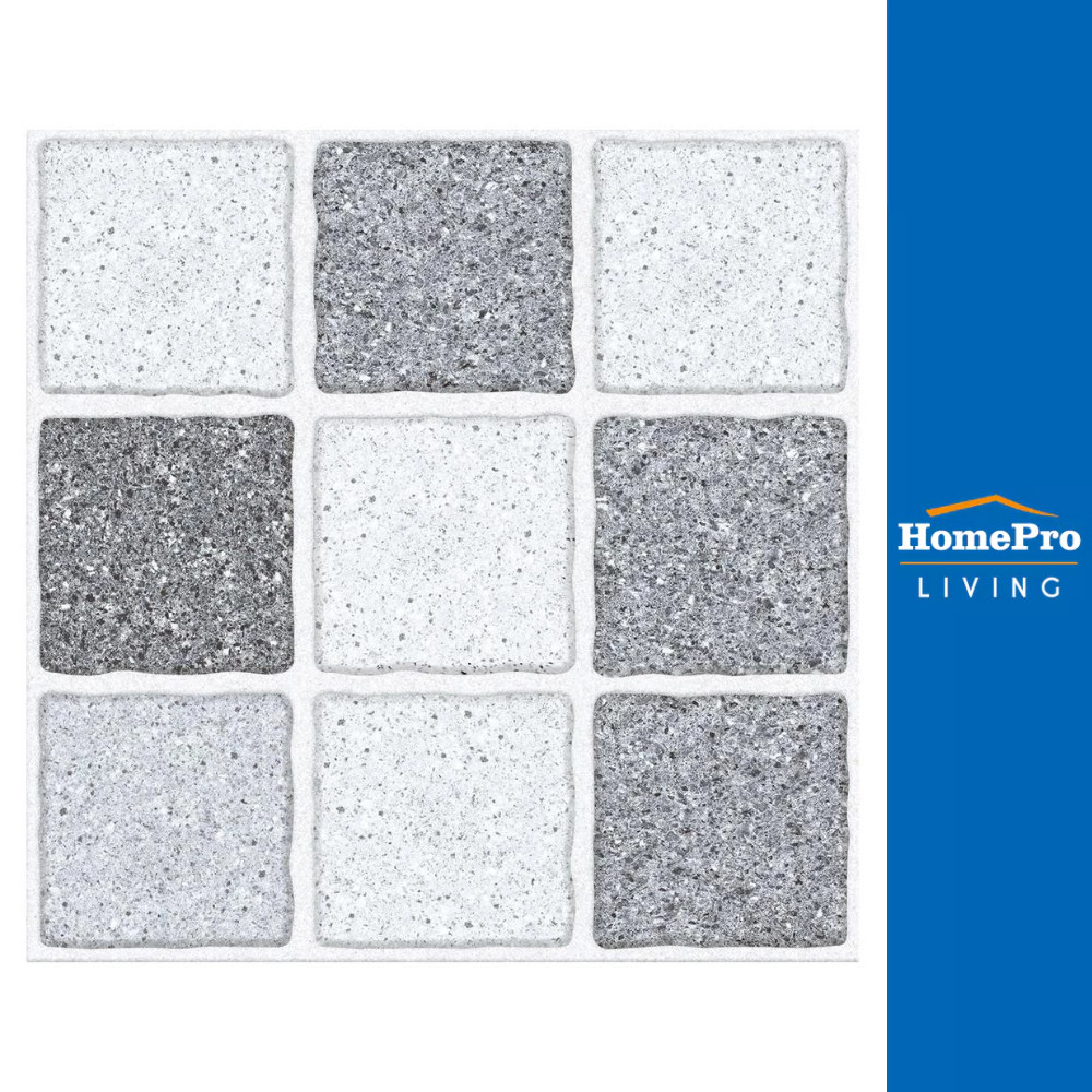 ภูผา กระเบื้องพื้น 12x12 นิ้ว ลานวาสนา เทา EXC 1M2 จัดส่งโดย HomePro