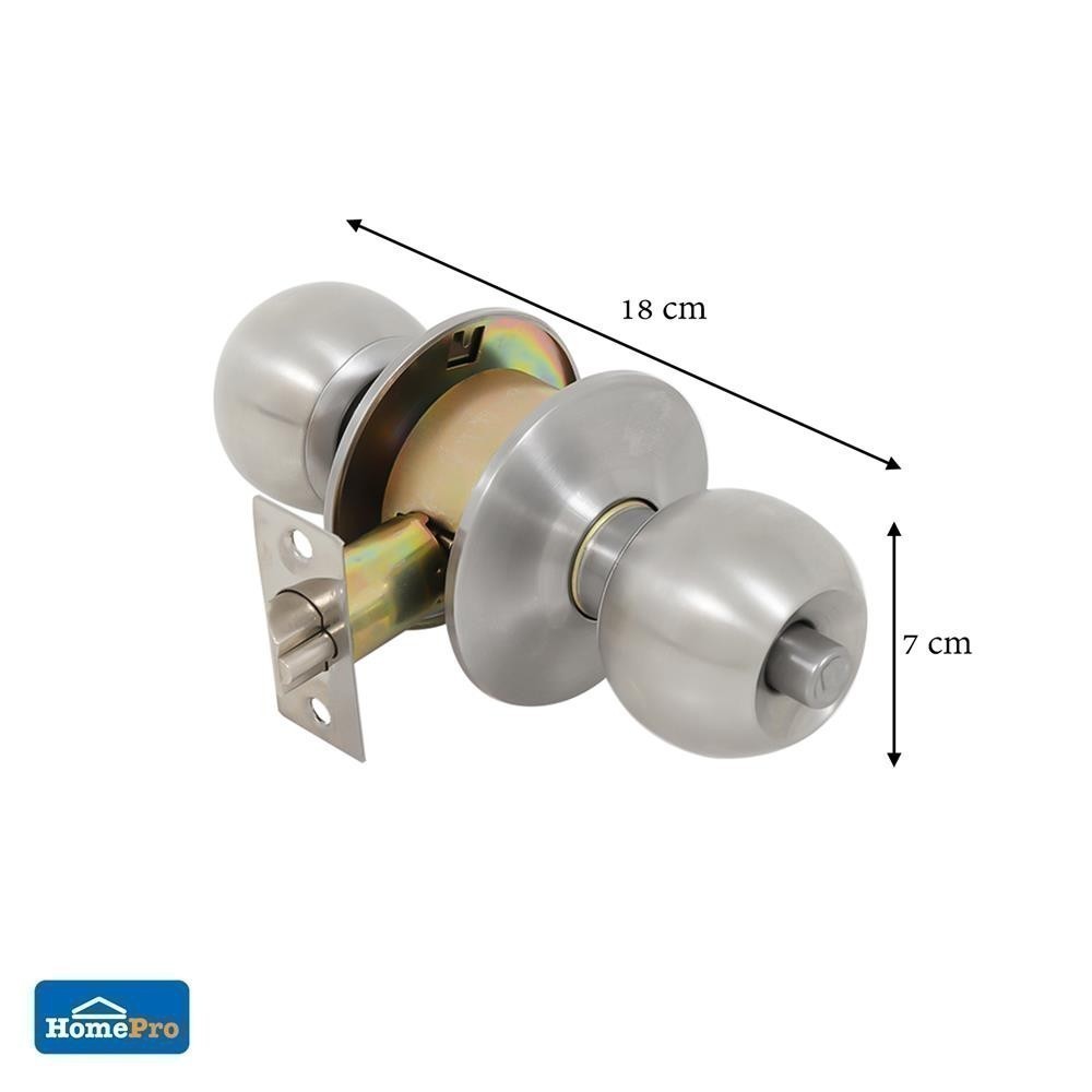 AZLE ลูกบิดทั่วไป MAT053 หัวกลม สีสเตนเลส จัดส่งโดย HomePro - รูปที่ 5