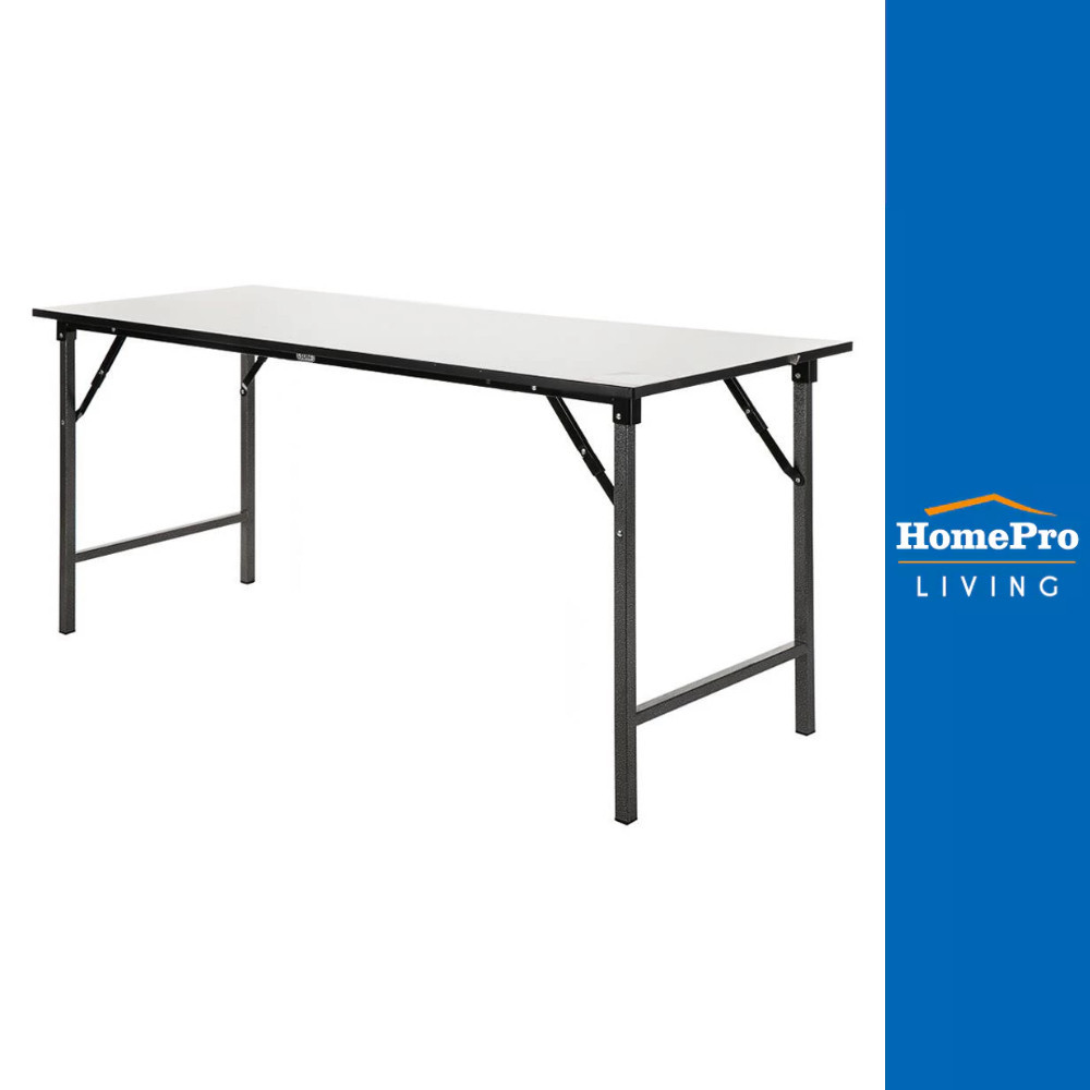 HomePro โต๊ะอเนกประสงค์เหลี่ยม SURE T60180 สีขาว แบรนด์ SURE