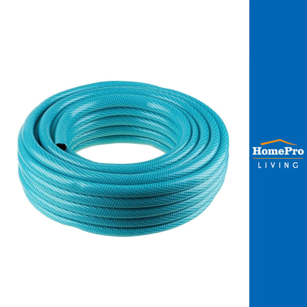 HomePro สายยาง PVC KNITTING SPRING 5/8 นิ้วx20 สีฟ้า แบรนด์ SPRING
