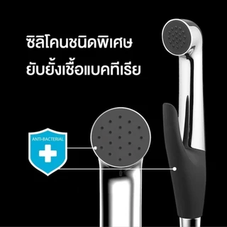 KOHLER (Exclusive1+1) Luxe hygiene spray w/hose and fixed wall bracket สายฉีดชำระรุ่นลักซ์ สีโครเมียม K-77364X-CP-EX