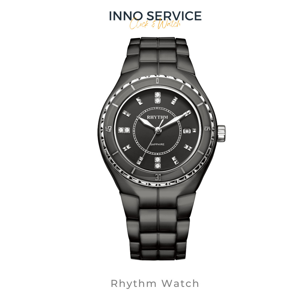 นาฬิกาข้อมือ Ceramic Watch แบรนด์ RHYTHM รุ่น C1107C03