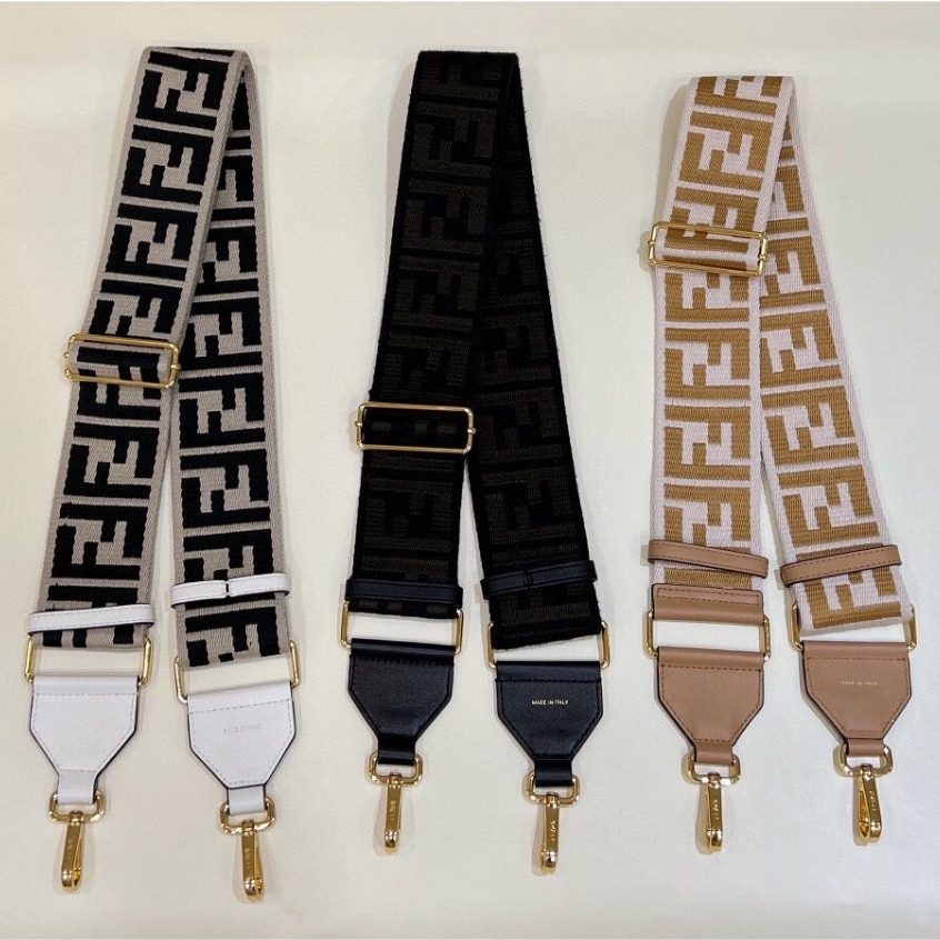 Pre order ราคา4200/4300/4800 Fendi เฟนดิ 907 shoulder strap สายกระเป๋า Size140cm Adjustable length