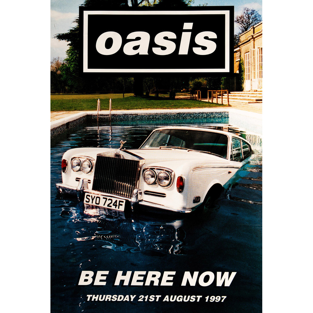 โปสเตอร์วงOasis โอเอซิส Poster Liam Noel Gallagher ร้านคนไทย รับทำโปสเตอร์ รับทำกรอบตามขนาด