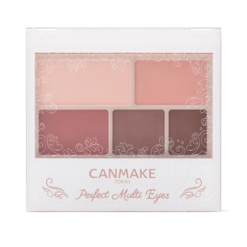[Direct from Japan] Canmake Perfect Multi Eyes 08 Three's Chocolat 3.2g Eye Color Palette Eyeshadow Eyebrow Eyeliner