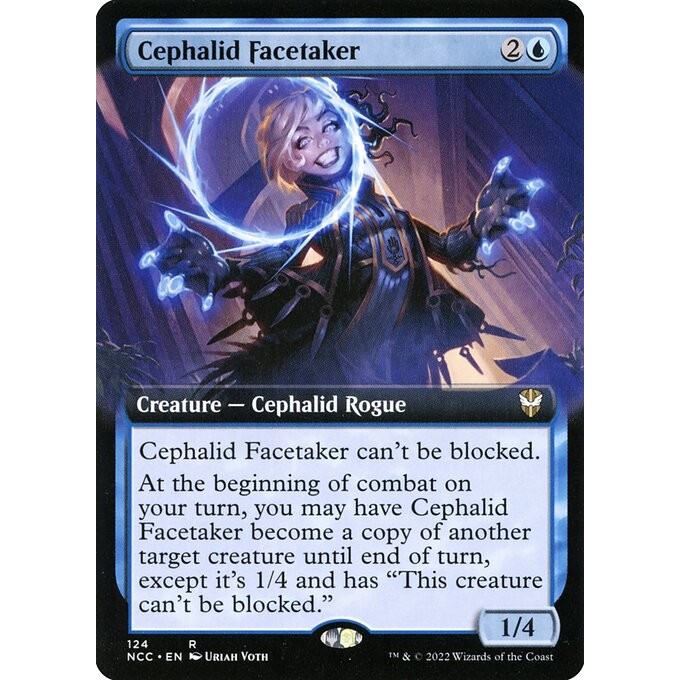 [New Capenna Commande] - [NCC] - (R) -[Cephalid Facetaker] -  [2022]