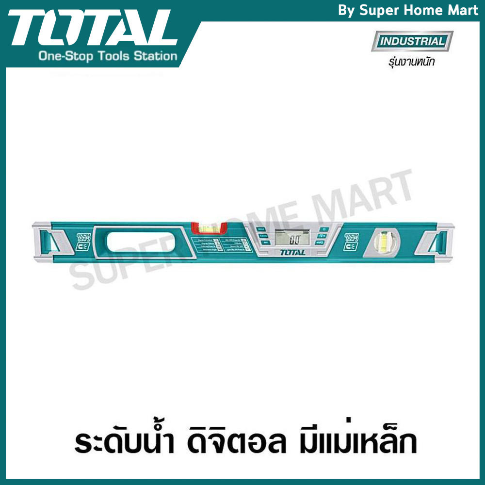 โททอล ระดับน้ำดิจิตอล TMT2606D - แม่เหล็ก วัดได้แม่นยำ ±0.2°