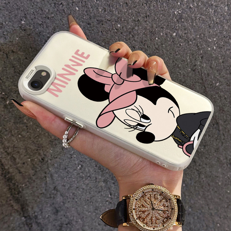 เคสสำหรับ iPhone 6 Plus 6s Plus 7 Plus 8 Plus SE 2020 X Xr Xs Max เคสโทรศัพท์มินนี่